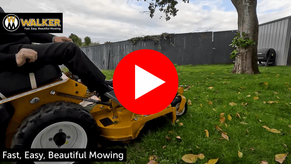Walker R 48 Ride On Mower | Zero Turn Ride On Side Discharge