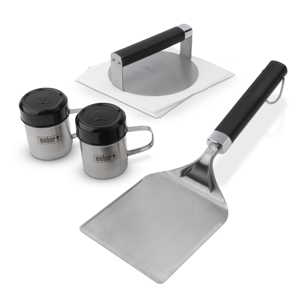 Weber® Griddle Smashed Burger Set