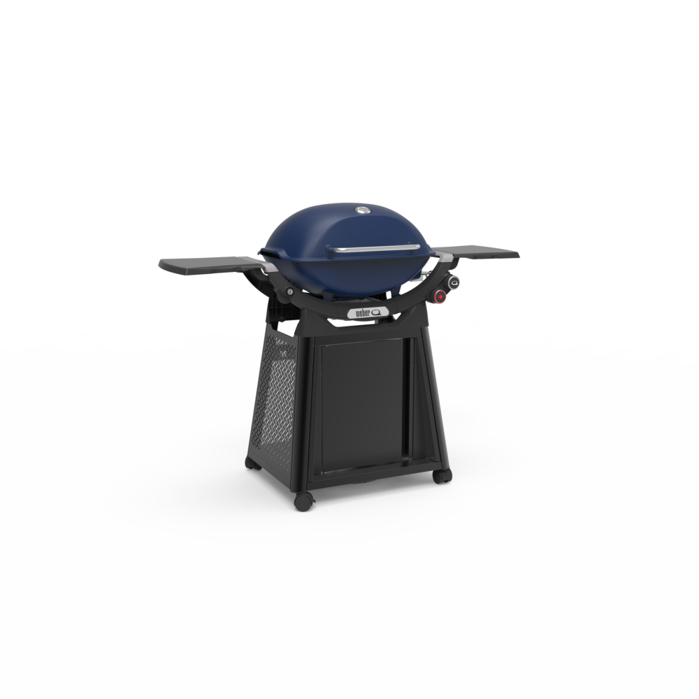 Weber® Family Q®+ Premium (Q3200N+) Gas Barbecue (LPG) Pacific Blue - Image 2