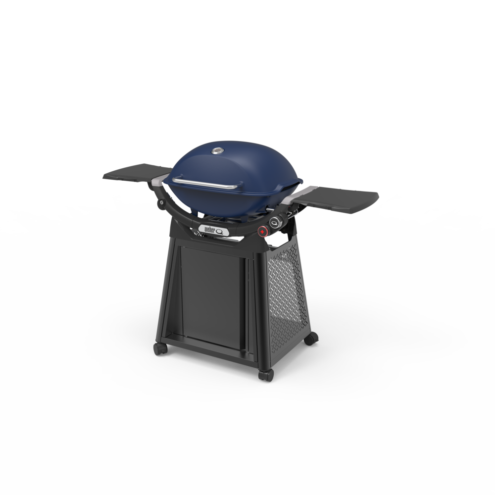 Weber® Family Q®+ Premium (Q3200N+) Gas Barbecue (LPG) Pacific Blue - Image 3