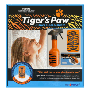 Wet & Forget: Tiger’s Paw: Shower Glass Restorer