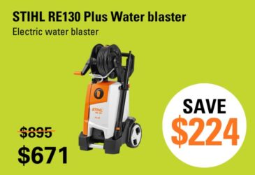 STIHL RE 130 Plus Electric Water Blaster