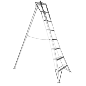 Hasegawa single leg adjustable tripod ladder for orchard and gardening