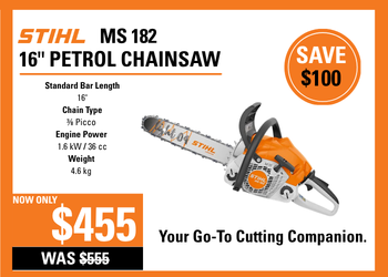 STIHL MS182 Petrol Chainsaw 