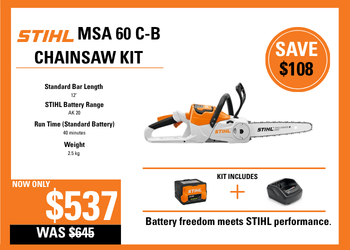 STIHL MSA60 C-B Chainsaw Kit